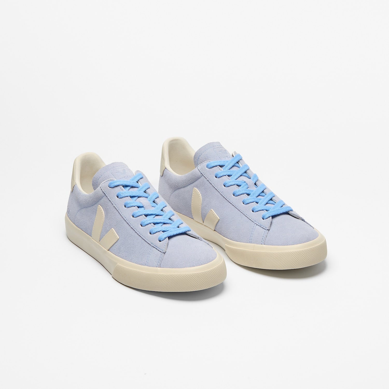 Zapatilla Veja Campo Mujer Gamuza - Olympe / Piedra