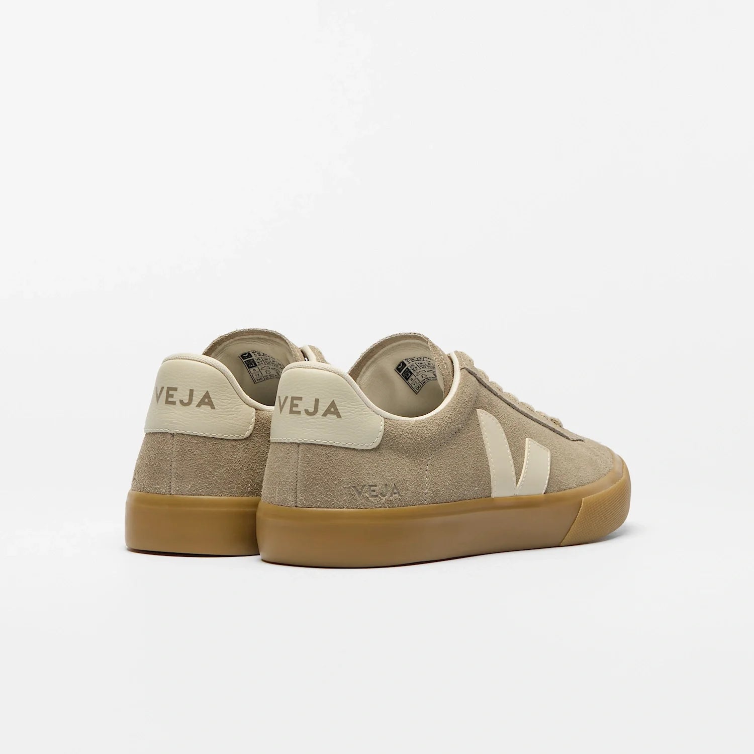 Zapatilla Veja Campo Mujer Gamuza - Taupe Pierre Natural