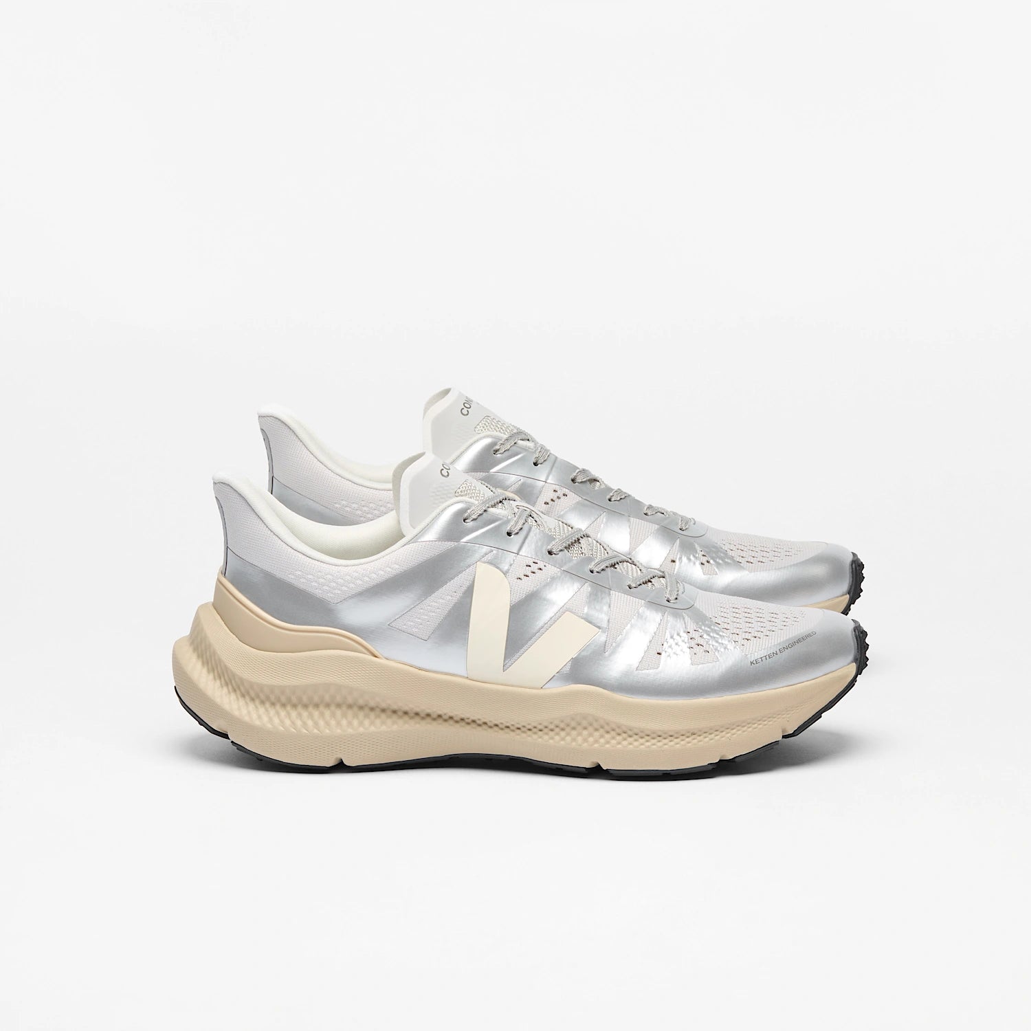 Zapatilla Veja Condor 3 Advanced Engineered-Mesh Silver Cashew Almond