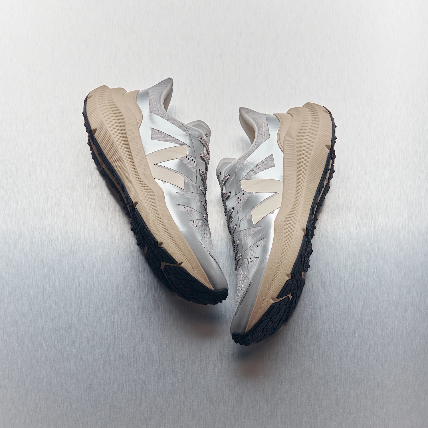 Zapatilla Veja Condor 3 Advanced Engineered-Mesh Silver Cashew Almond