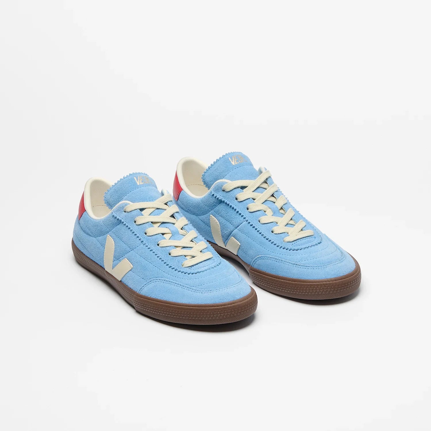Zapatilla Veja Panenka Gamuza - Aqua Piedra Bark