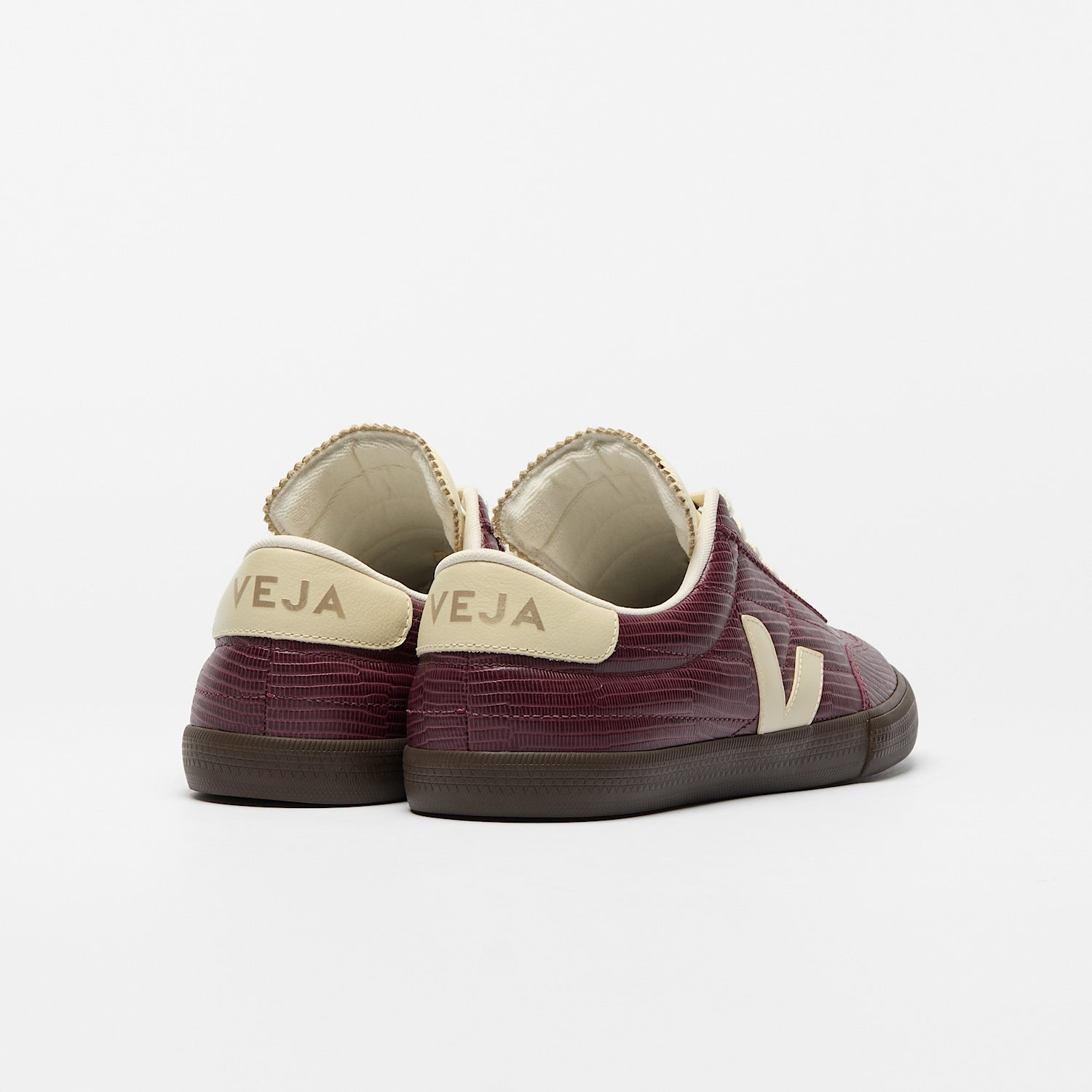 Zapatilla Veja Panenka Dragon Mujer Cuero - Amarante