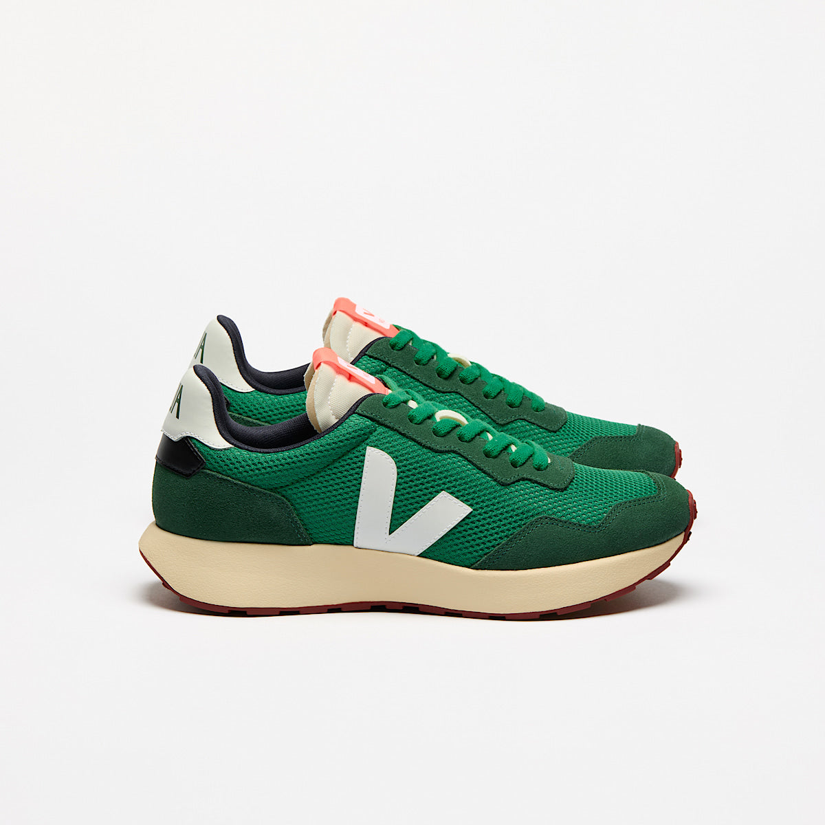 Zapatilla Paulistana Alveomesh – Emeraude / White
