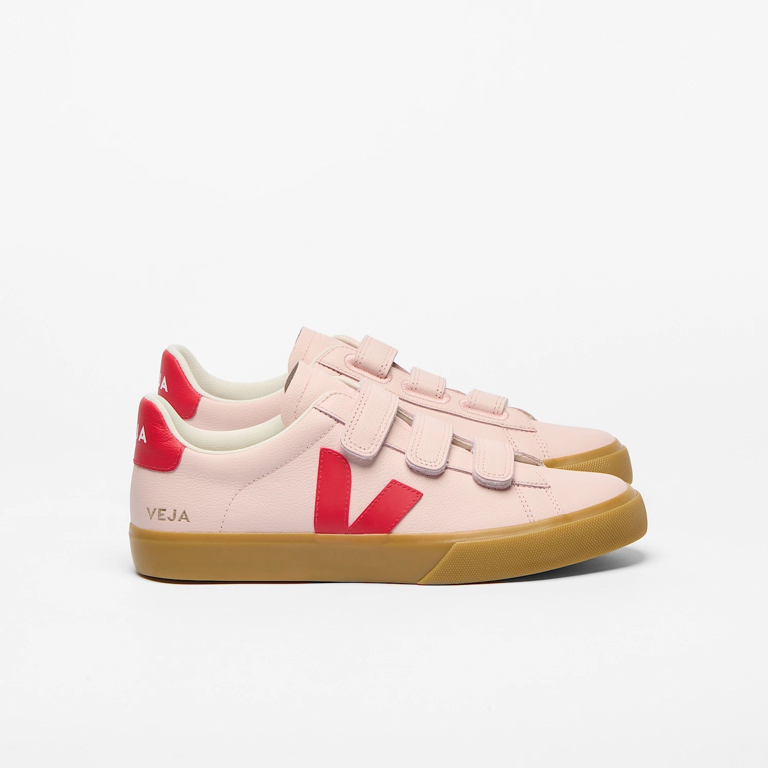 Zapatilla Veja Recife Mujer Cuero - Petale Pekin Natural