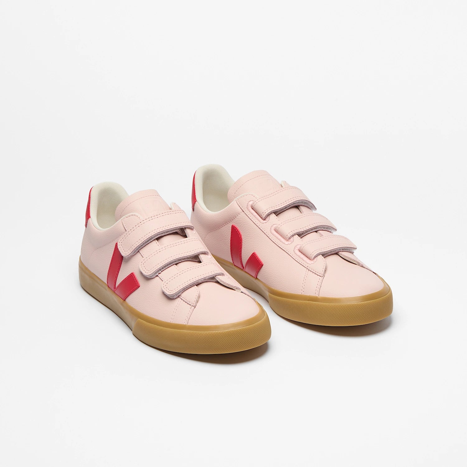 Zapatilla Veja Recife Mujer Cuero - Petale Pekin Natural