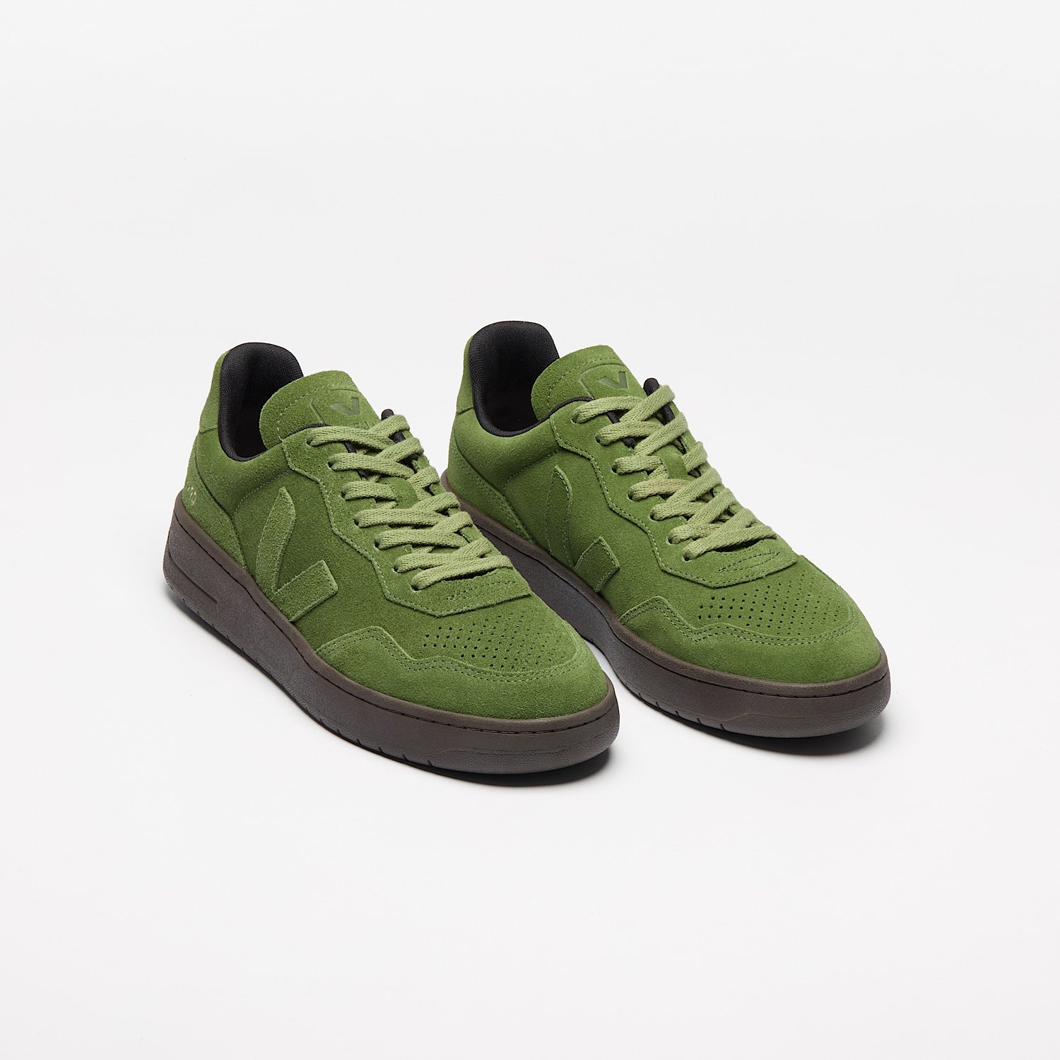Zapatillas Veja V-90 Suede - Full-Militar_Eagle