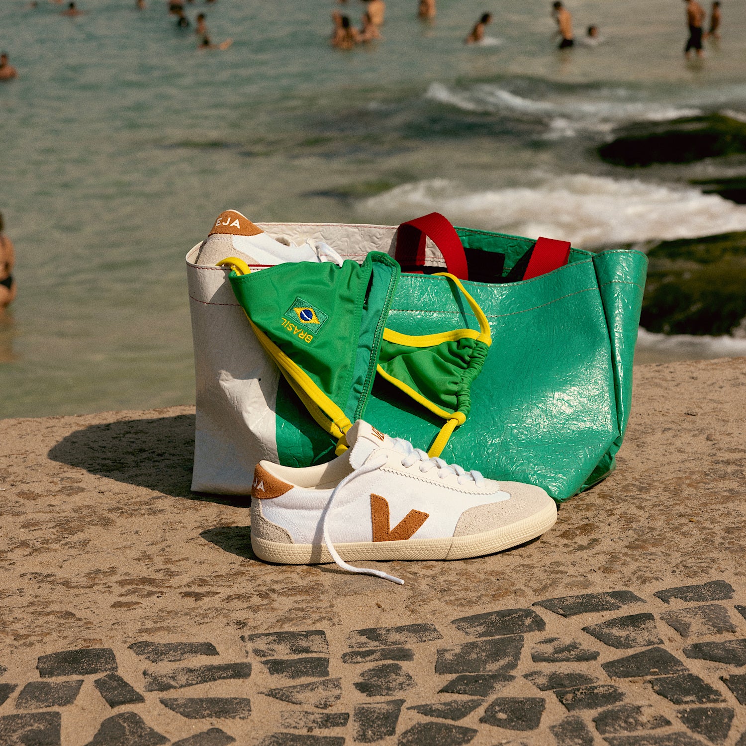 Zapatillas Veja Volley Canvas Umber