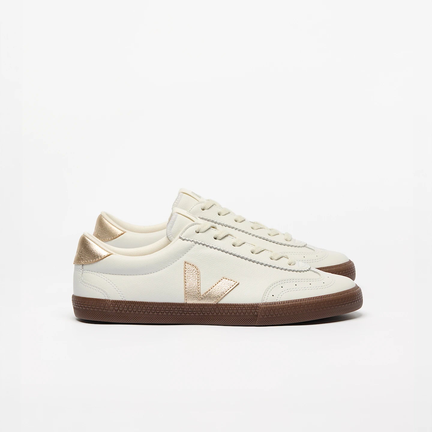 Zapatilla Veja Volley - White/ Platine Bark