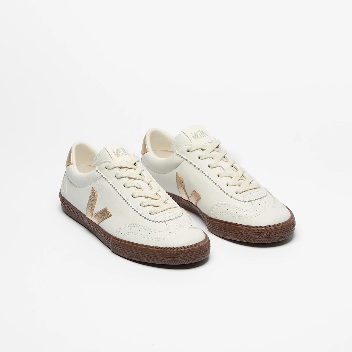Zapatilla Veja Volley - White/ Platine Bark