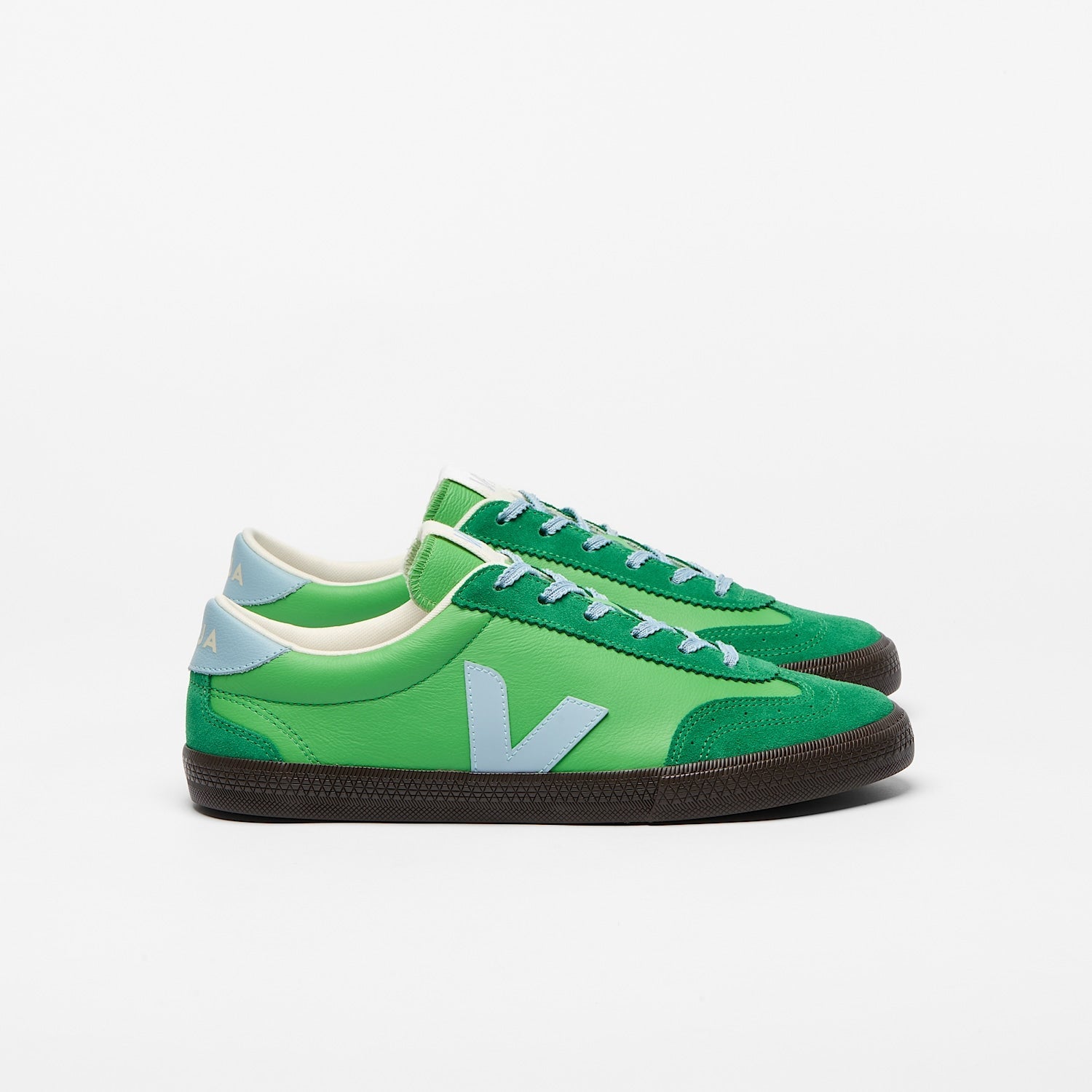 Zapatilla Veja Volley O.t. Mujer Cuero - Leaf Steel Eagle