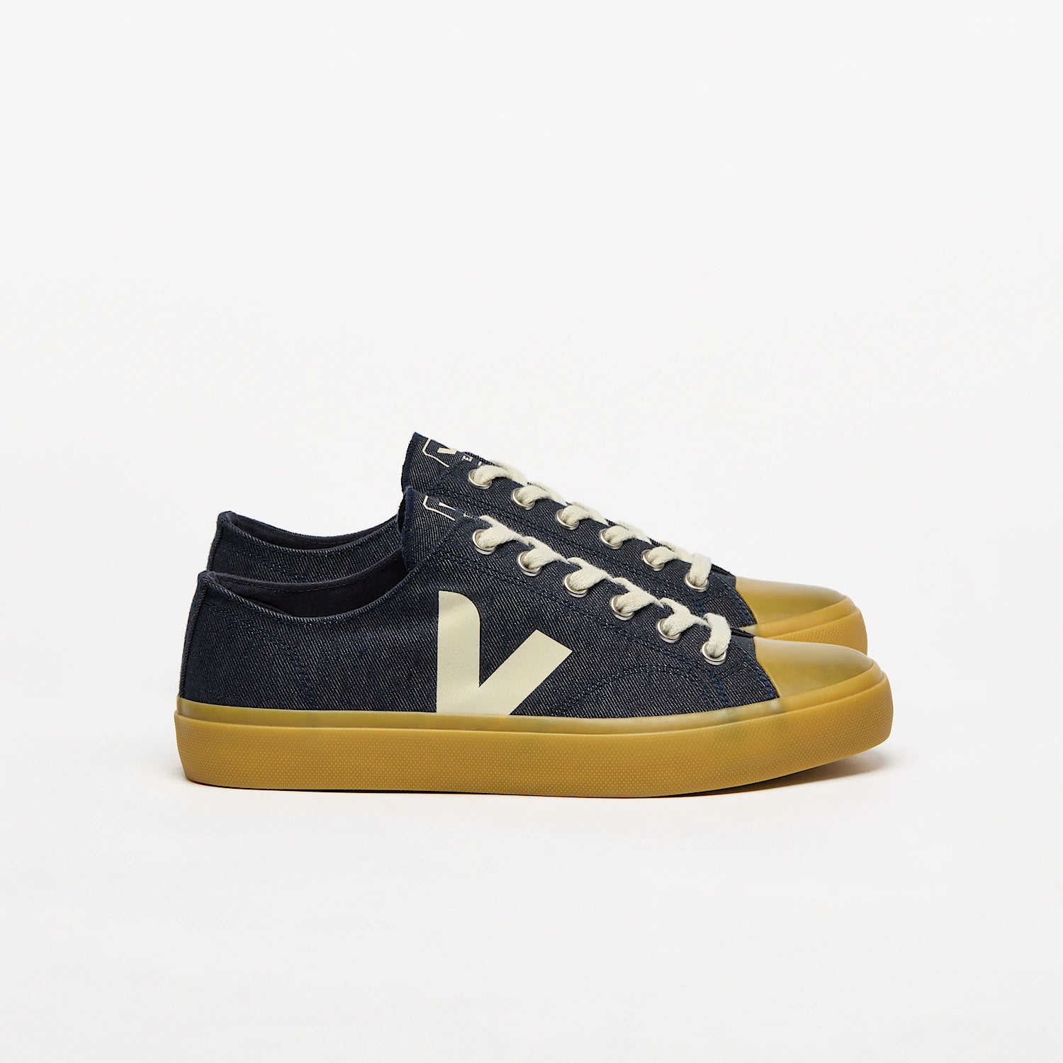 Zapatillas Veja Wata II Low Denim - Blue / Natural