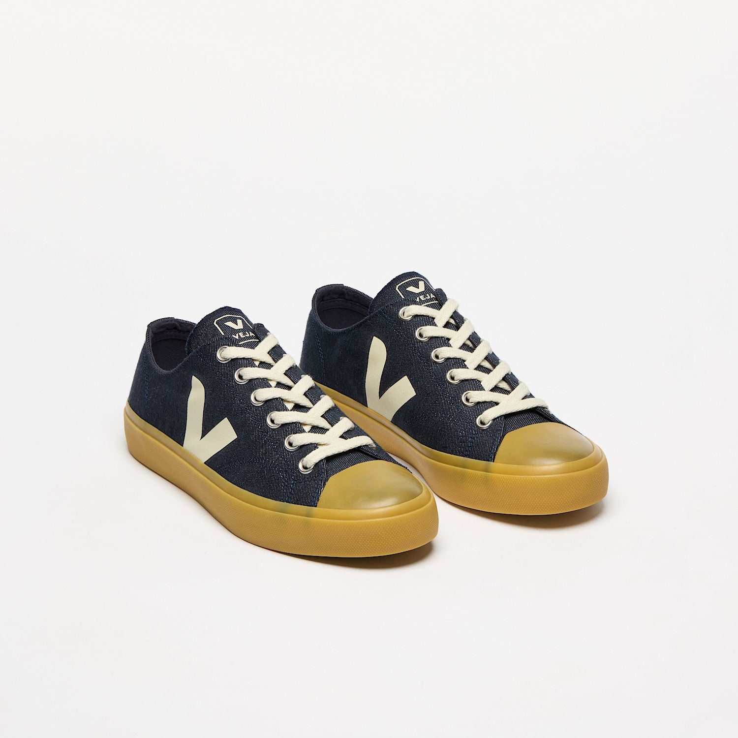 Zapatillas Veja Wata II Low Denim - Blue / Natural