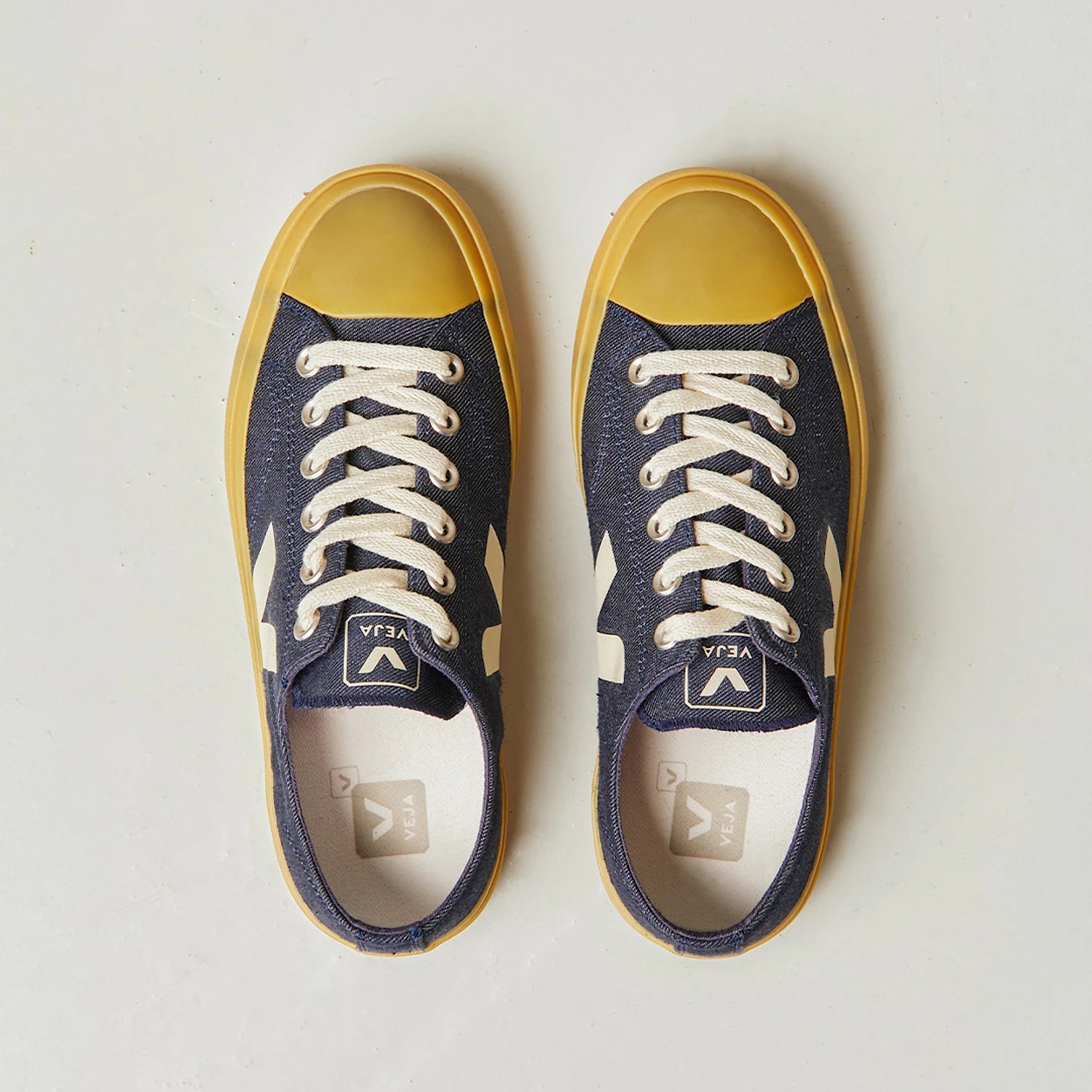 Zapatillas Veja Wata II Low Denim - Blue / Natural