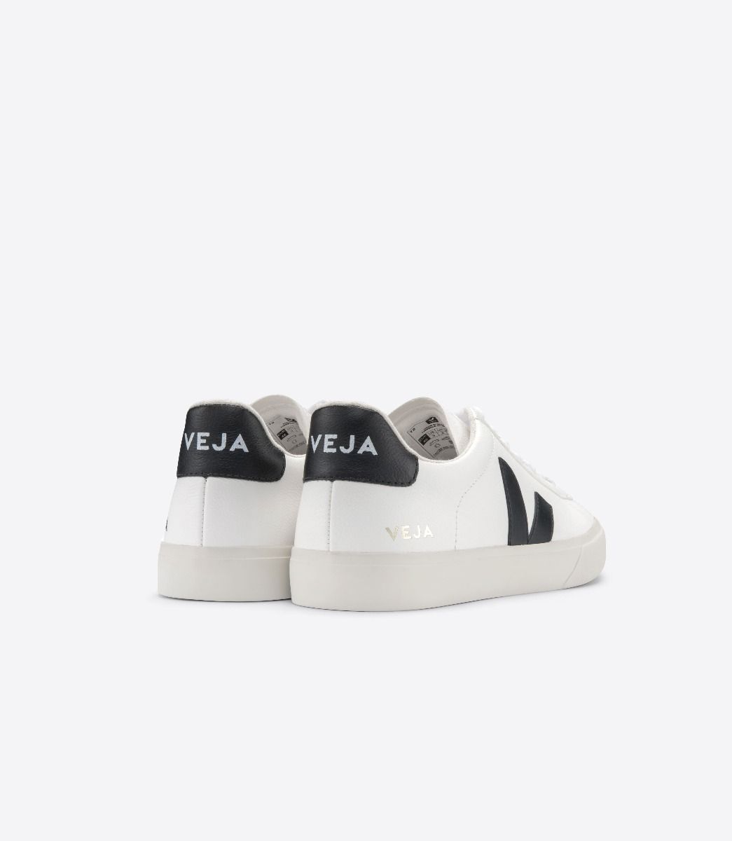 Zapatilla Veja Campo Extra White Black Mujer