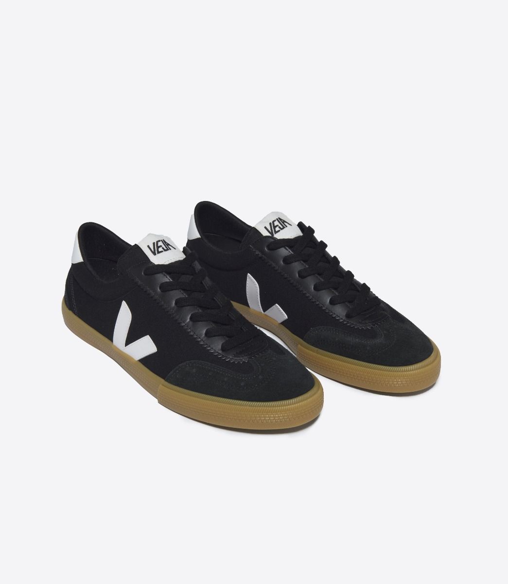 Zapatillas Veja Volley Canvas Black White