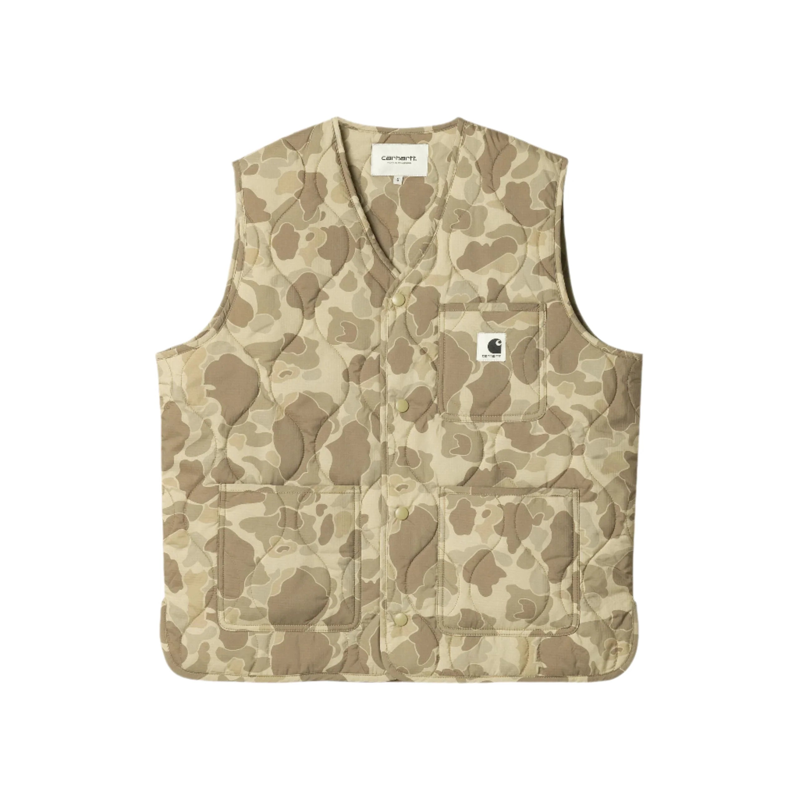 W' Skyler Vest - Camo Duck