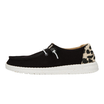 Zapatilla Wendy Leopard Mujer - Black/Leopard