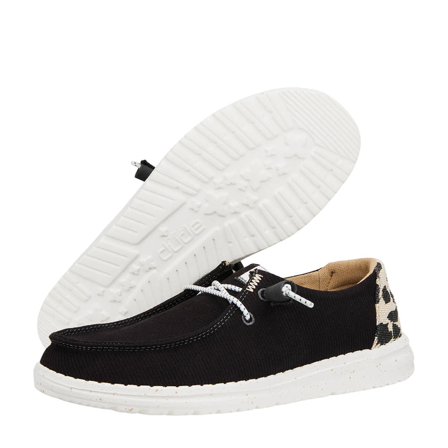 Zapatilla Wendy Leopard Mujer - Black/Leopard