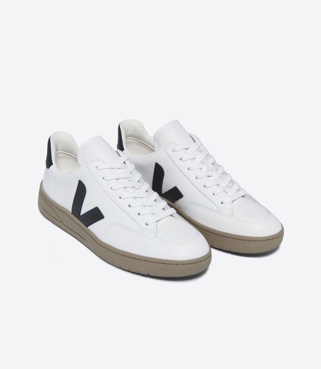 Zapatillas Veja V-12 White Black Dune