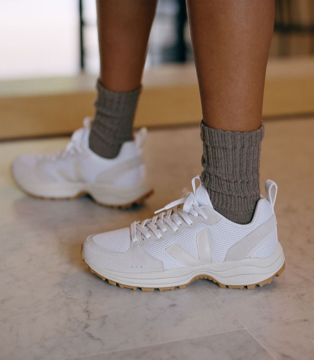 Zapatilla Veja Venturi Alveomash White Pierre Natural