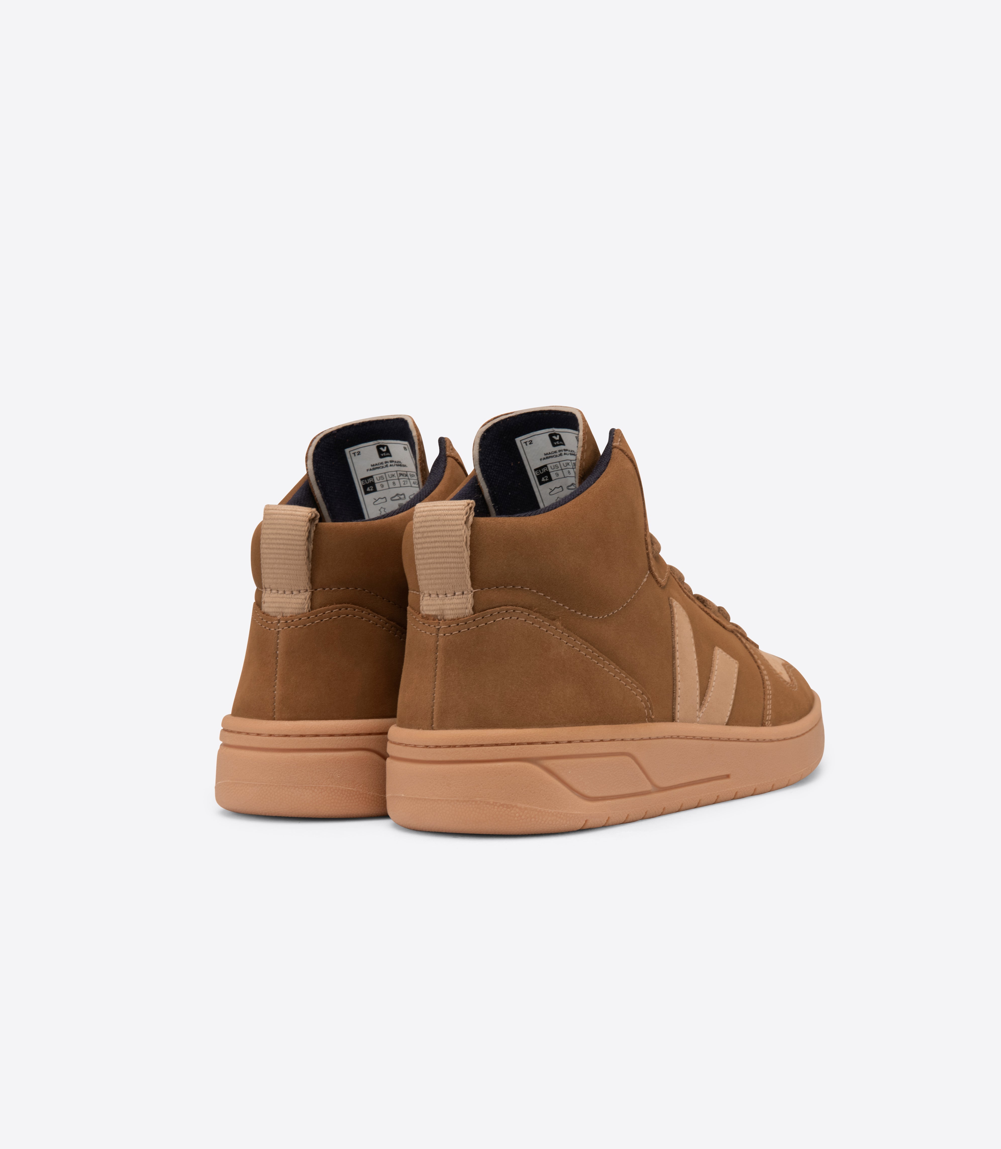 Zapatilla Veja V-15 Nubuck Camel Desert