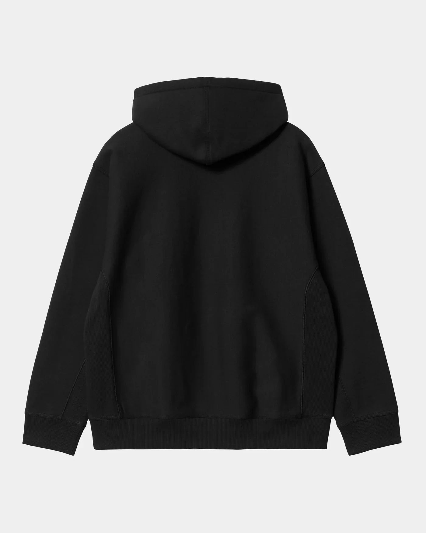 Hooded American Script Sweat Black