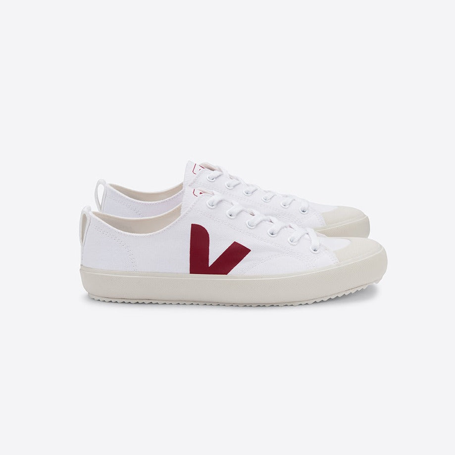 Zapatilla Veja Nova White Marsala