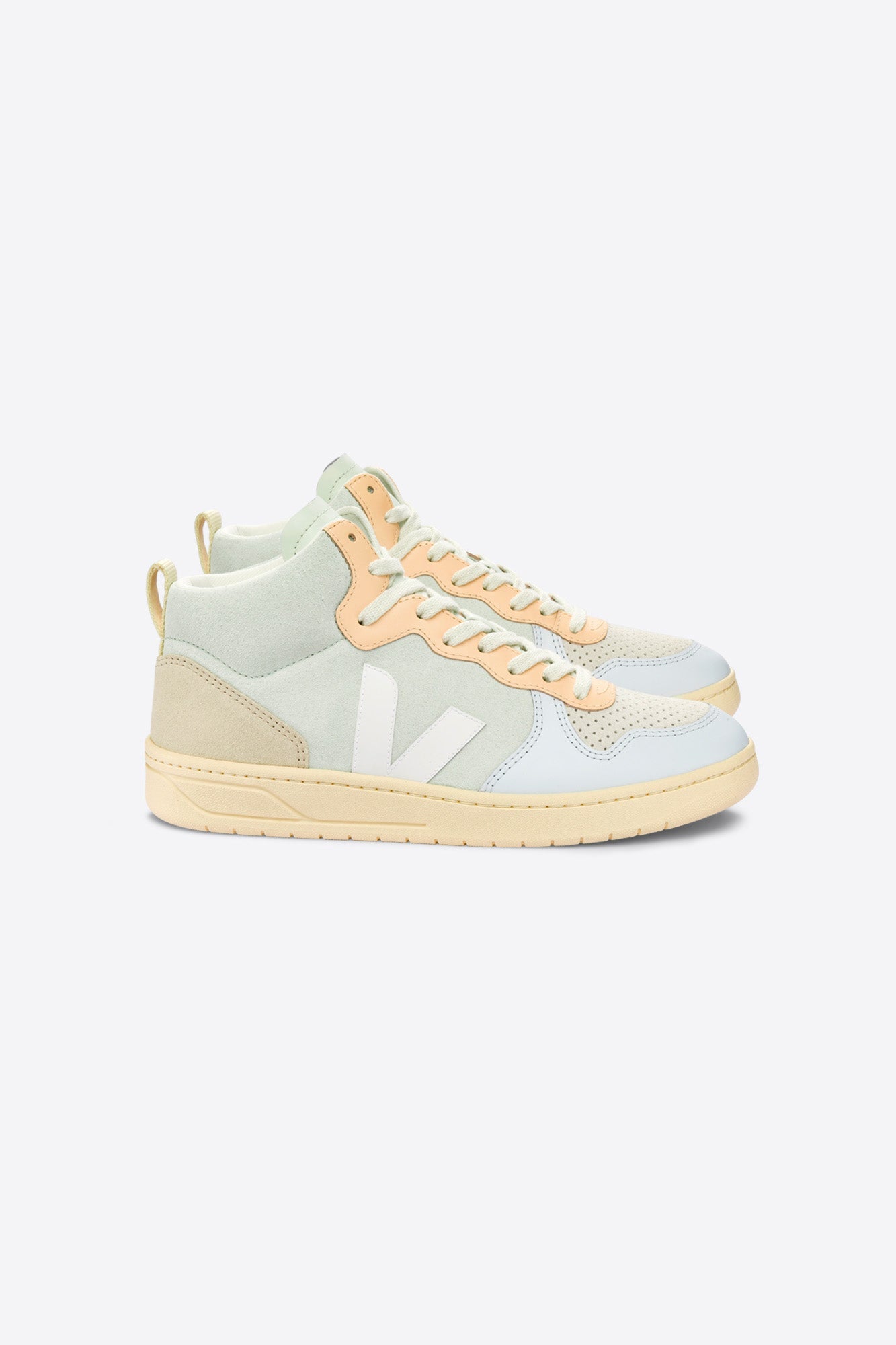 Zapatilla Veja V-15 Jade White Multico