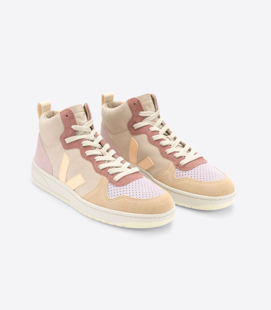 Zapatilla Veja V-15 Multico Peach