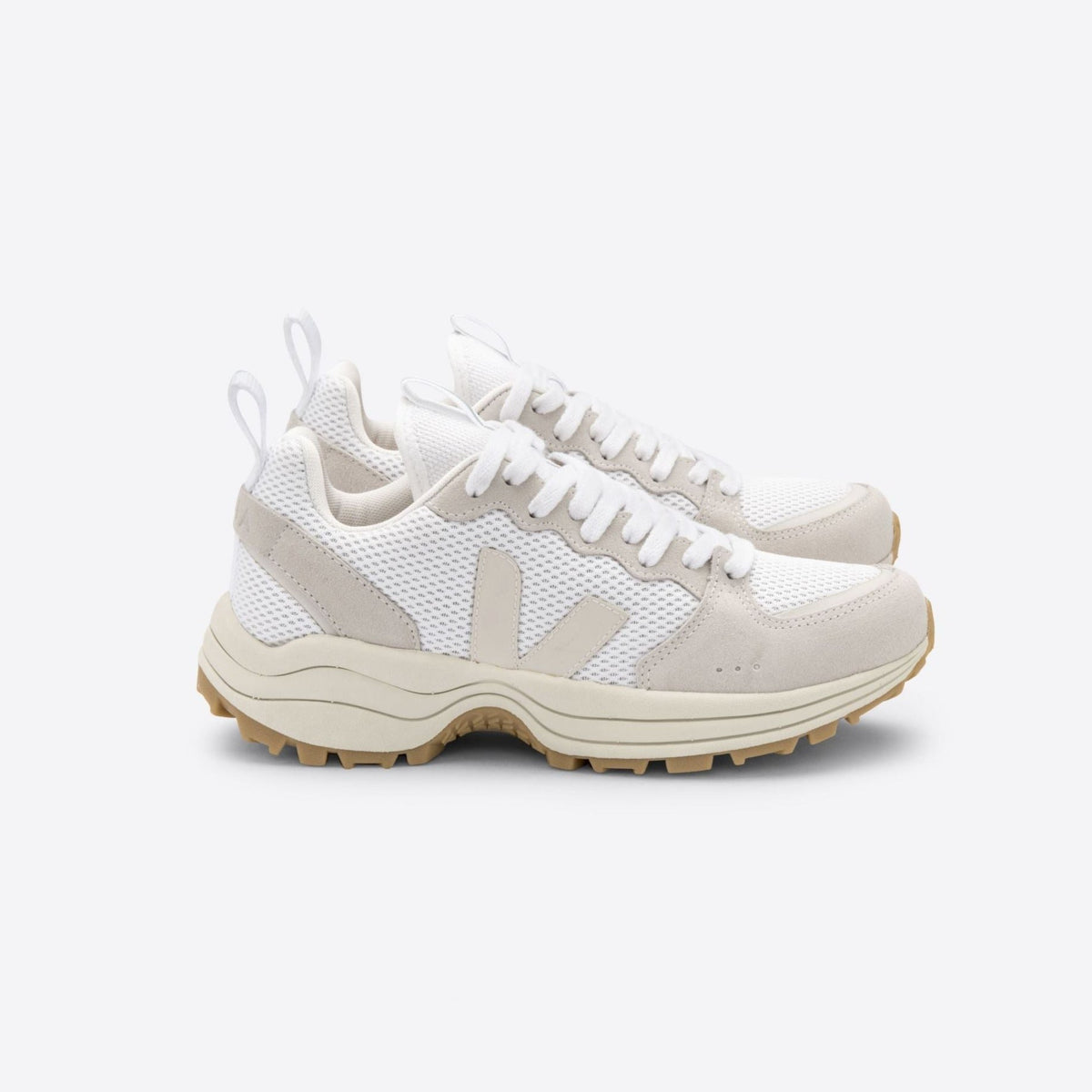 Zapatilla Veja Venturi Alveomash White Pierre Natural