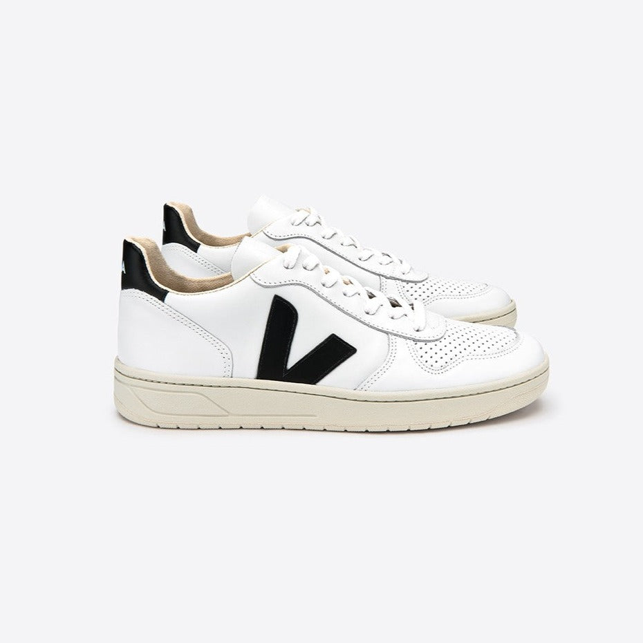 Zapatilla Veja V-10 Extra-White Black