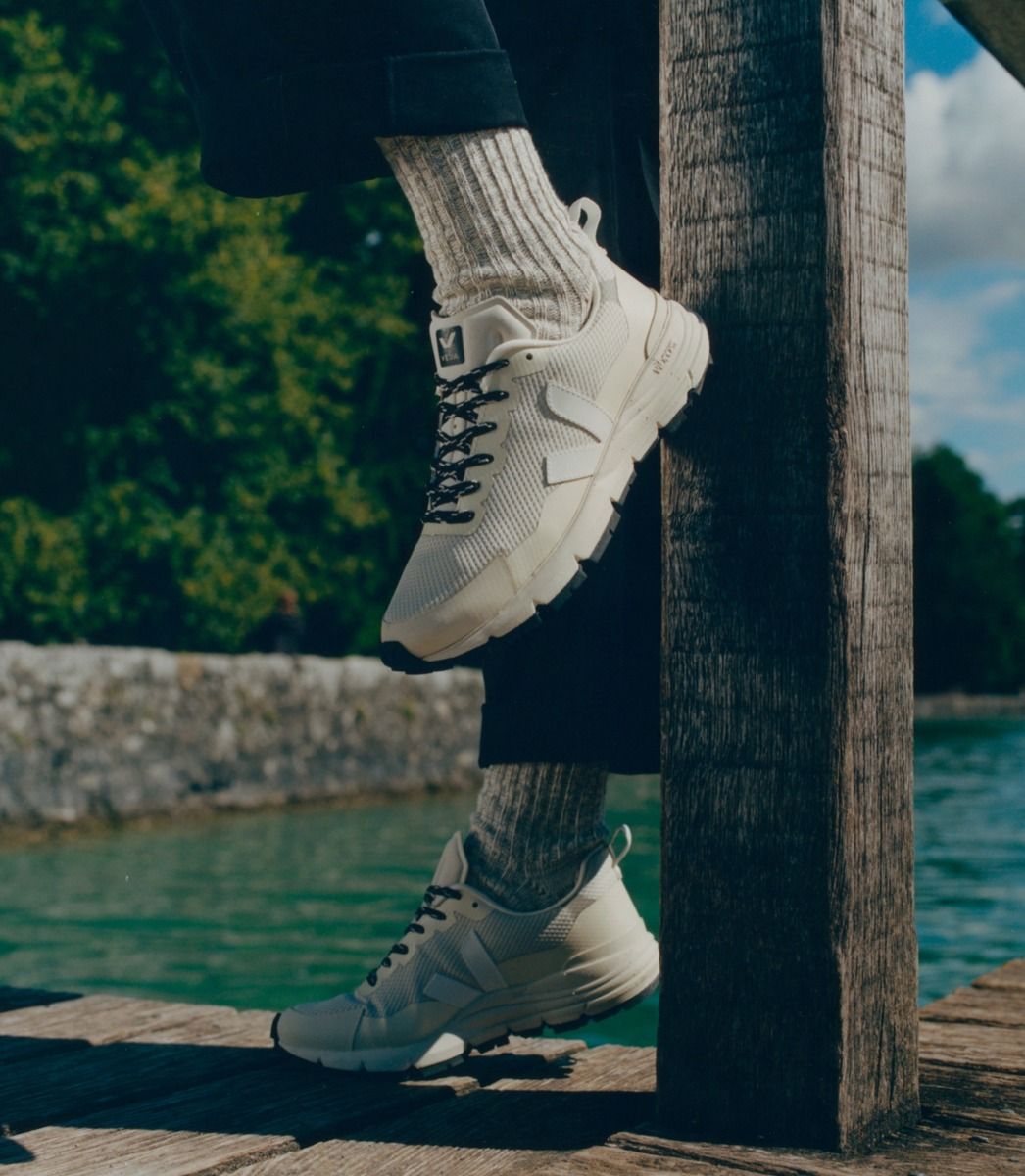 Zapatillas Veja Dekkan Alveomesh Natural White