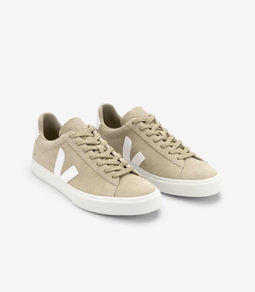 Zapatillas Veja Campo - Dune White Hombre